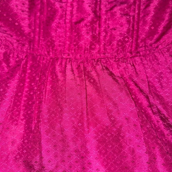 - HOT PINK BAND OF THE FREE MINI CORSET TOP STRAPLESS DRESS WITH POCKETS MEDIUM - Picture 11 of 16